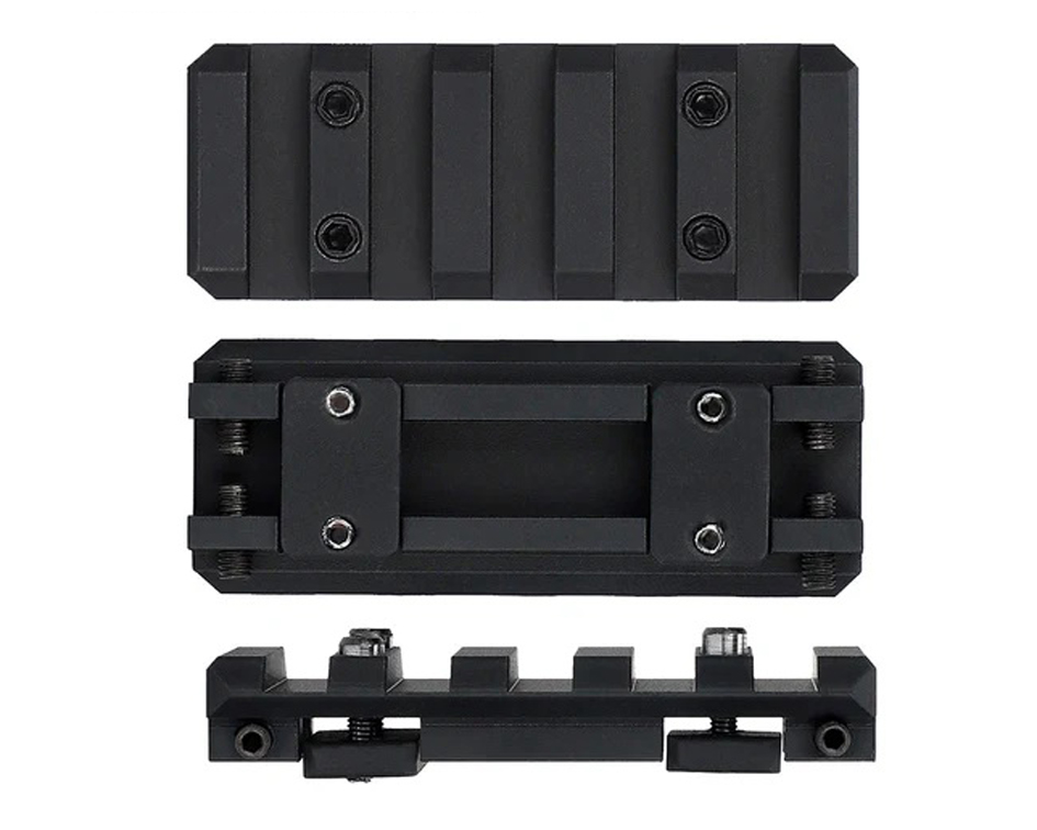 Ventilated rib rail Weaver Picatinny mount - 3